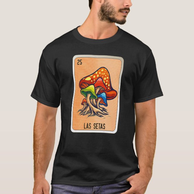 Camiseta Las Setas Mexican Slang Lottery Bingo Cards   (Anverso)