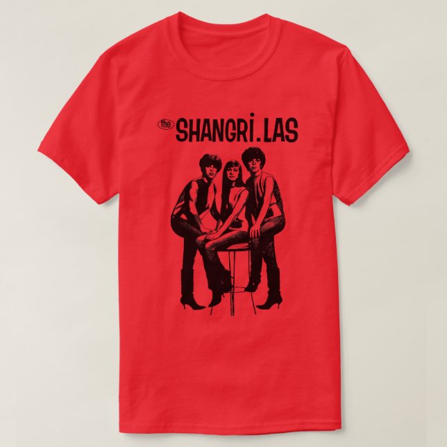 Camiseta Las ShangriLas (Diseño del anverso)