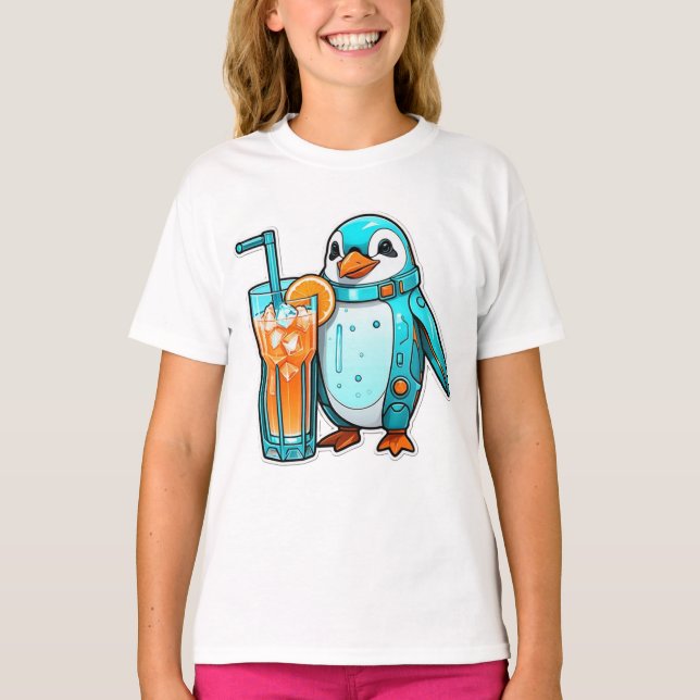 Camiseta Las sips de Aqua de Pinguin (Anverso)