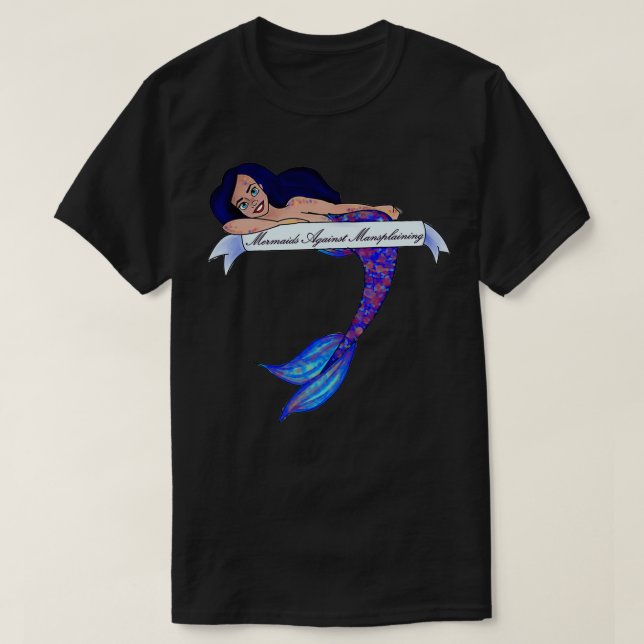 Camiseta Las Sirenas Contra El Manejo (Diseño del anverso)