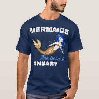 Camiseta Las sirenas nacen el 3 de ENERO