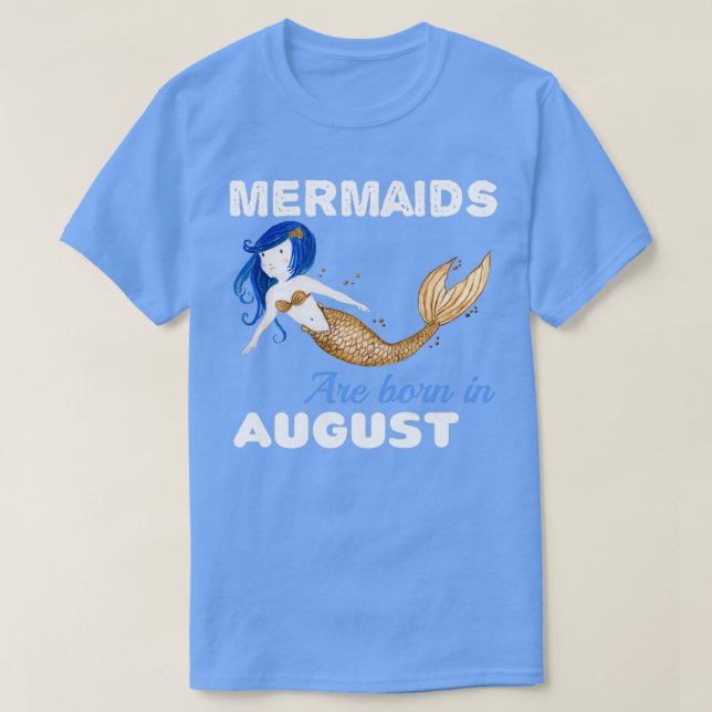 Camiseta Las sirenas nacen en julio de 2003 (Diseño del anverso)