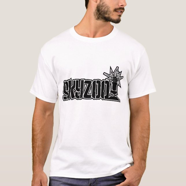 Camiseta Las Skyzoo-Letras juntan con te (blanco) (Anverso)