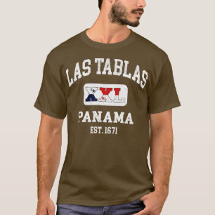 Camiseta Las Tablas Panamá XXL Diseño atlético 1