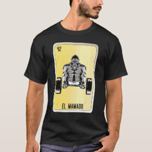 Camiseta Las tarjetas de bingo de la jerga mexicana de la l