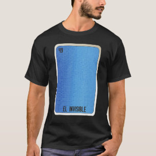 Camiseta Las Tarjetas de Bingo de la Lotería de Jerga Mexic