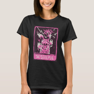 Camiseta Las tarjetas místicas de la tarjeta Steeple Tarot 