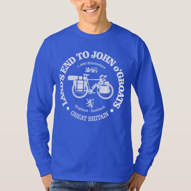 Camiseta Las tierras terminan con John o Groats (TB) (Anverso)