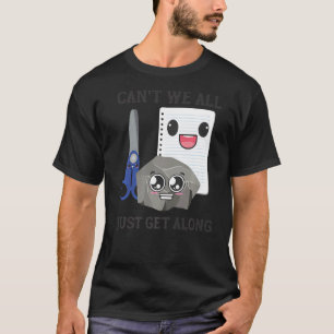 Camiseta Las tijeras de papel de rock no podemos estar bien