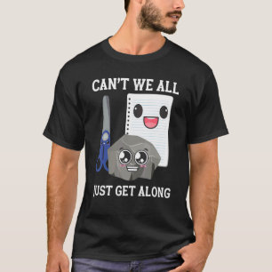 Camiseta Las tijeras de papel de rock no podemos estar bien
