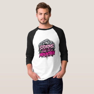 Camiseta Las tormentas no asustan a la montaña – Espíritu i