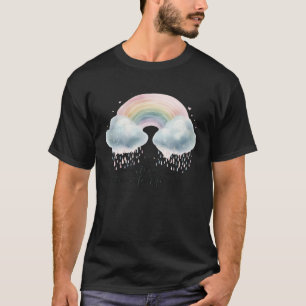 Camiseta Las tormentas no duran para siempre - Arcoiris acu