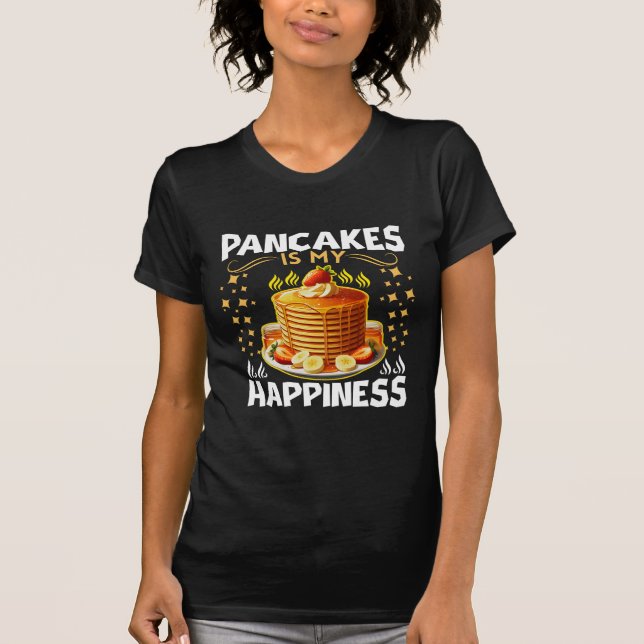 Camiseta las tortitas son mi felicidad (Anverso)