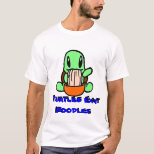 Camiseta Las tortugas comen los tallarines