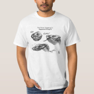 Camiseta "Las tres etapas de un Hognose Hissyfit "