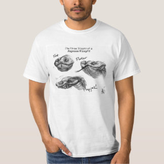 Camiseta "Las tres etapas de un Hognose Hissyfit "