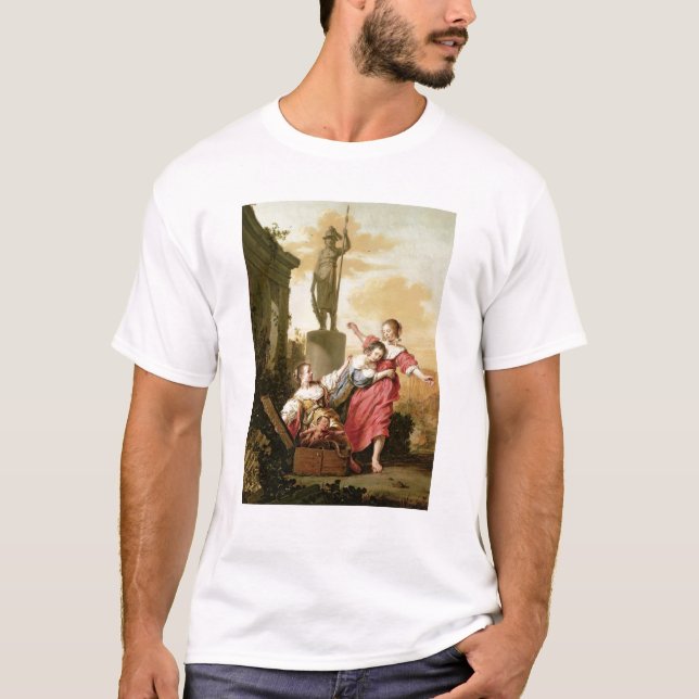 Camiseta Las tres hijas de Cecrops (Anverso)