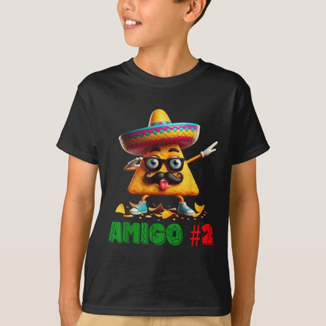Camiseta Las tres Mamáes del grupo Cinco De Mayo Amigo #2 (Anverso)