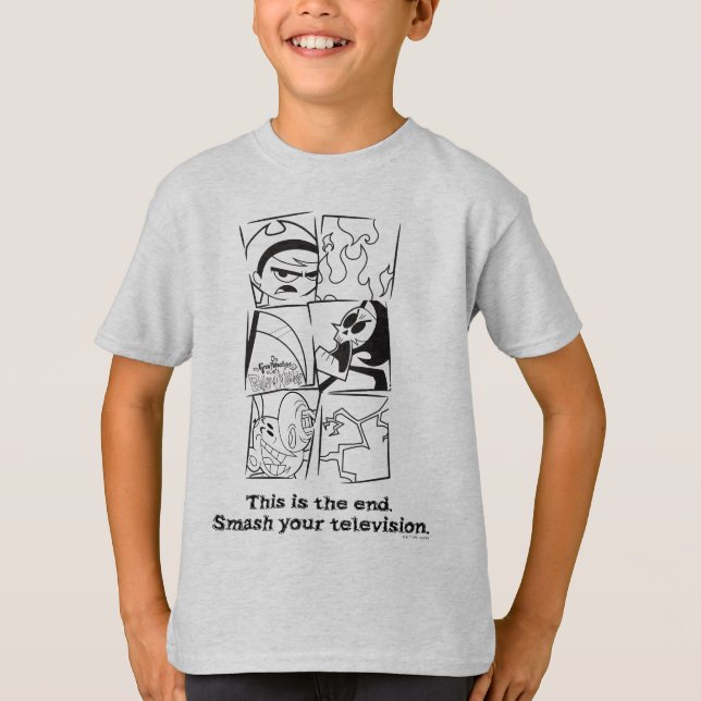 Camiseta Las tristes aventuras de Billy & Mandy - El Fin (Anverso)