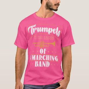 Camiseta Las Trumpetas Son La Ropa De Un Jugador De Banda D