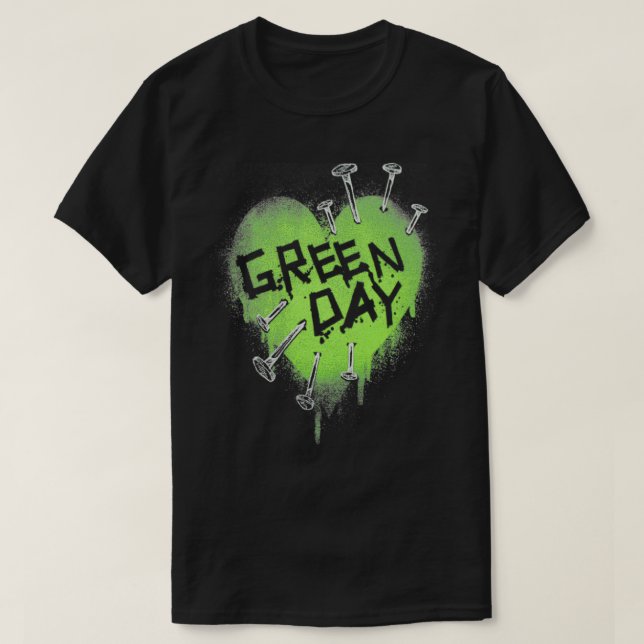 Camiseta Las uñas del amor verde (Diseño del anverso)