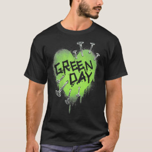 Camiseta Las uñas del amor verde