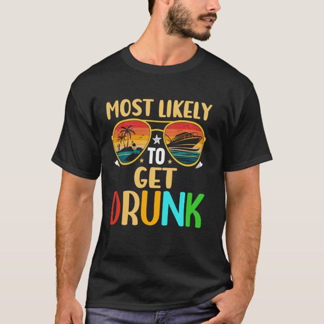 Camiseta Las vacaciones de crucero de verano son más propen (Anverso)