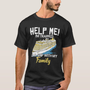 Camiseta Las vacaciones de crucero me ayudan a estar atrapa