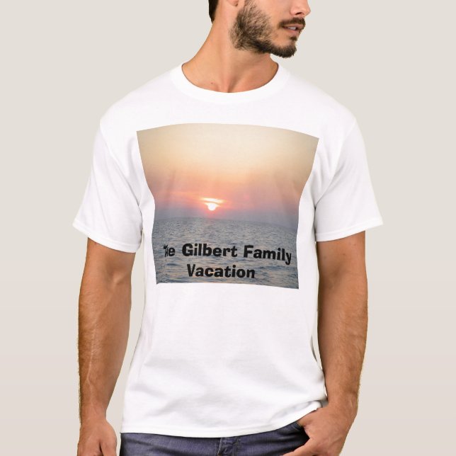 Camiseta Las vacaciones de familia de Gilbert (Anverso)