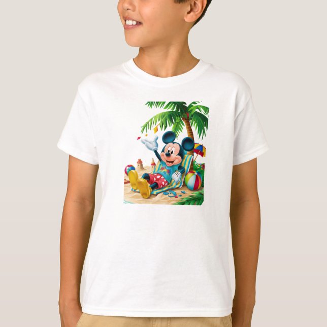 Camiseta Las vacaciones de Mickey (Anverso)
