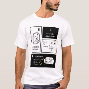 Camiseta Las vacaciones están golpeando   Encuentra el hote