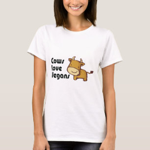 Camiseta las vacas aman a los veganos