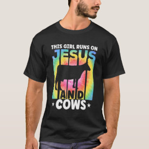 Camiseta Las vacas cultivadoras de ropa de vaca tienen much