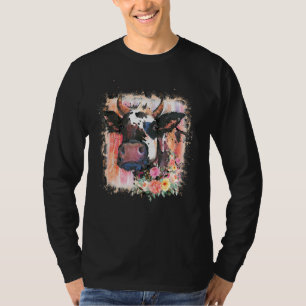Camiseta Las vacas cutan a la gallina de la vaca como agric
