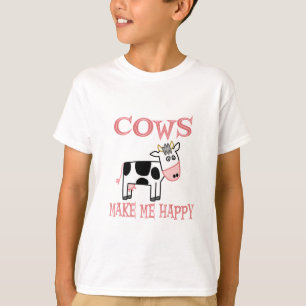 Camiseta Las vacas me hacen feliz