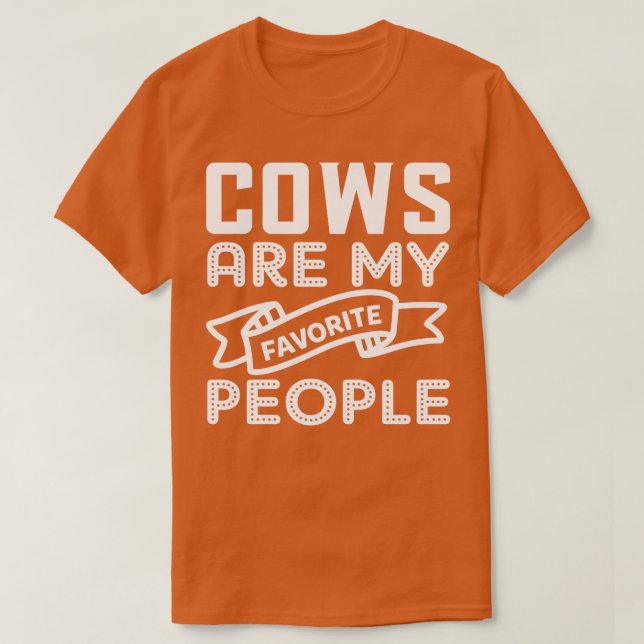 Camiseta Las vacas son mi amante favorito de los granjeros (Diseño del anverso)