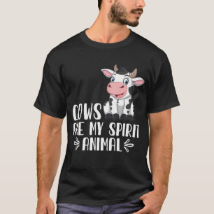 Camiseta Las vacas son mi animal espiritual