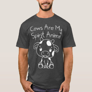 Camiseta Las vacas vacas son mi té espiritual animal para g