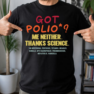 Camiseta Las vacunas funcionan gracias a la ciencia Estudia