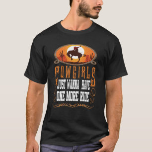 Camiseta Las Vaqueras Solo Quieren Tener Un Vuelo Más Al Oe