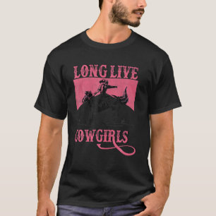 Camiseta Las Vaqueras Viven Howdy Rodeo Western Country Sou