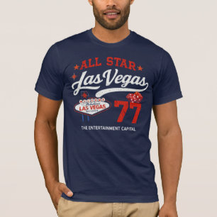 Camiseta Las Vegas All Star 77 Vintage Sports Graphic