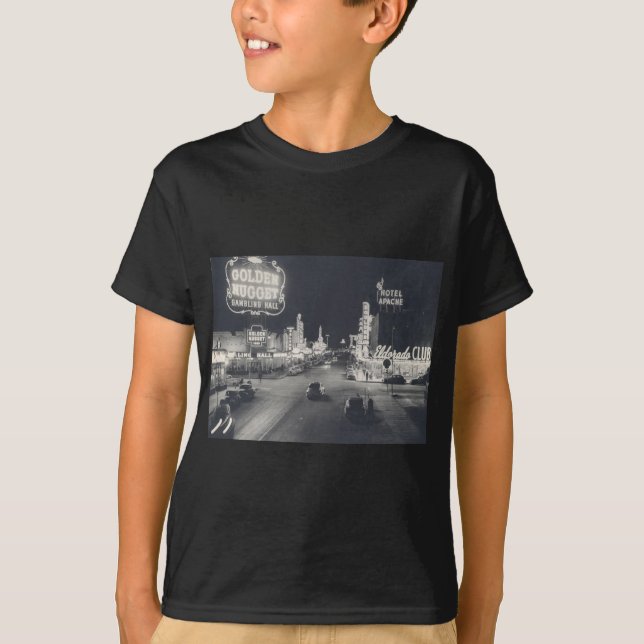 Camiseta Las Vegas antiguo centro (Anverso)