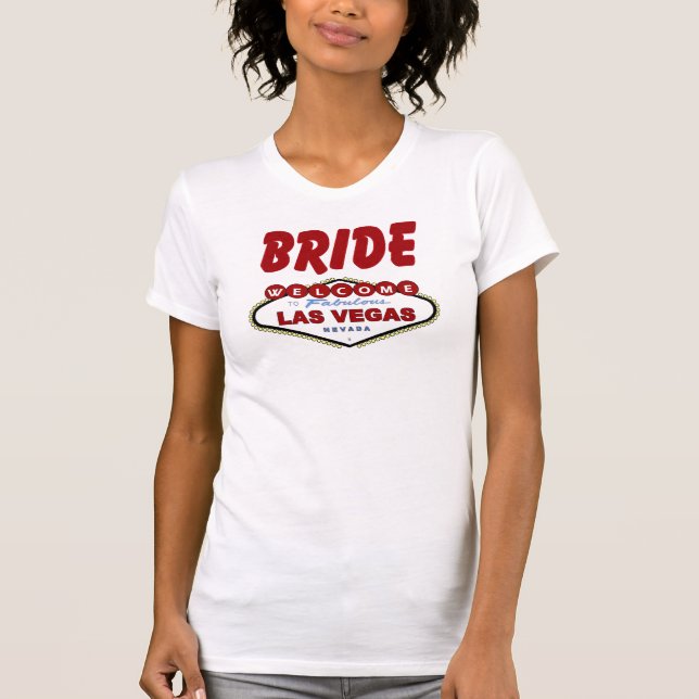 Camiseta Las Vegas BRIDE Ladies AA Reversible Shetop (Anverso)