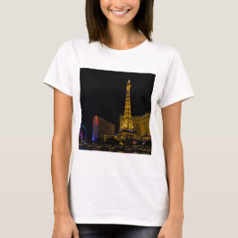 Camiseta Las Vegas de noche