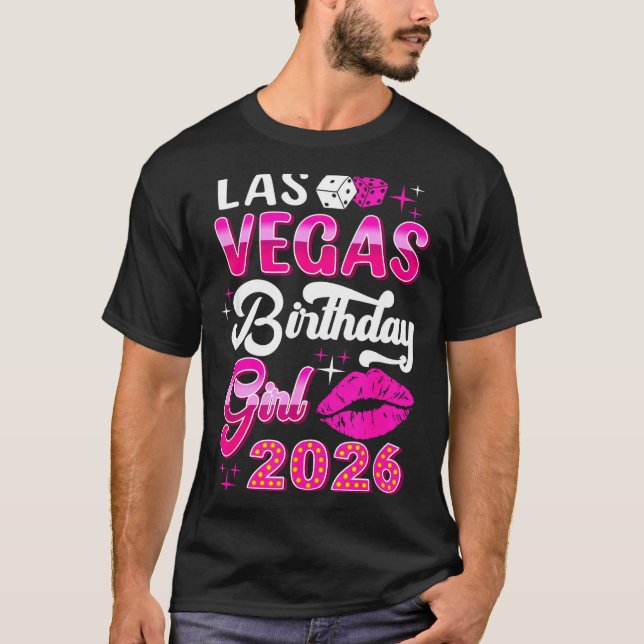 Camiseta Las Vegas Girls Trip 2026 Cruise Trip Matching Bir (Anverso)