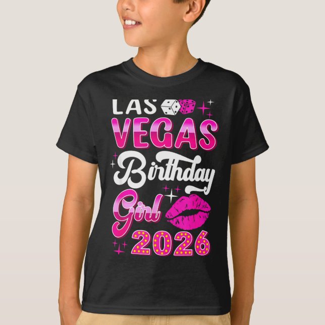 Camiseta Las Vegas Girls Trip 2026 Cruise Trip Matching Bir (Anverso)