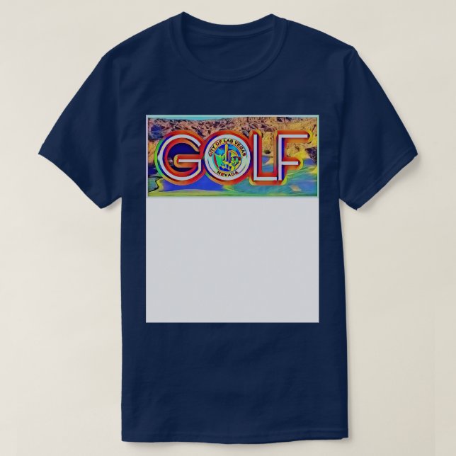 Camiseta Las Vegas Golf (Diseño del anverso)