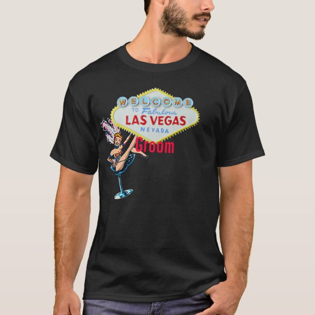 Camiseta Las Vegas Groom (Anverso)