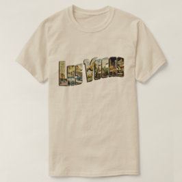 Camiseta Las Vegas Letters T-Shirt